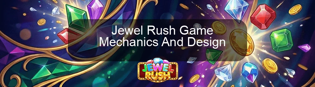 Jewel Rush Jewel Rush Game Mechanics And Design
